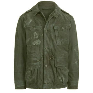 RALPH LAUREN Men's Vintage Military Print Cotton
